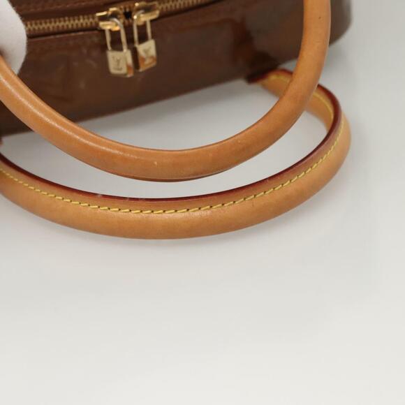 LOUIS VUITTON Monogram Vernis Tompkins Square Bag Bronze M91103 - Picture 7 of 16